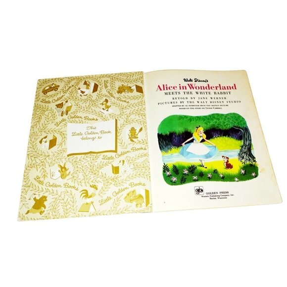 Vintage Lot of 3 Little Golden Books Walt Disney - 1976 & 1977 - Picture 4 of 16